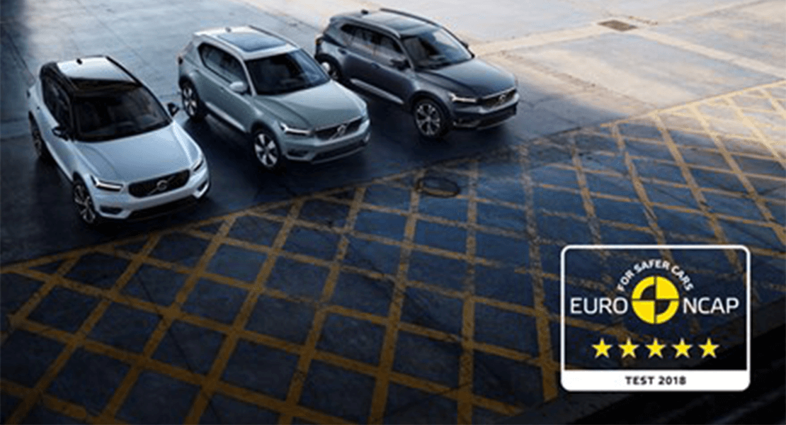 Volvo XC40 erhält fünf Sterne im Euro NCAP Crashtest